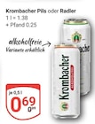 Pils im Angebot bei GLOBUS in Worms Pils Angebote von Krombacher bei GLOBUS Worms für 0,69 €