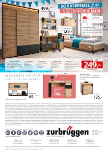 Schreibwaren im Zurbrüggen Prospekt "SONDERPREISE ZUM NEUEN SCHULJAHR" mit 4 Seiten (Essen)