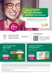 Aktueller mea - meine apotheke Apotheke Prospekt in Zinnowitz und Umgebung, "Unsere Februar-Angebote" mit 4 Seiten, 01.02.2025 - 28.02.2025