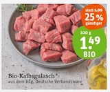 Bio-Kalbsgulasch von BIO im aktuellen tegut Prospekt für 1,49 €