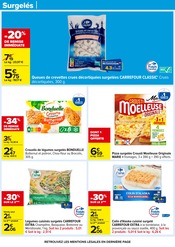 Gambas surgelées Angebote im Prospekt "MAXI FORMAT MINI PRIX" von Carrefour auf Seite 37