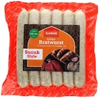 Aktuelles Geflügel Bratwurst Sucuk Style Angebot bei REWE in Hannover ab 3,49 €