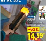Fackellampe von Minecraft im aktuellen Lidl Prospekt