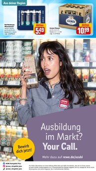 Mineralwasser im REWE Prospekt "Dein Markt" mit 31 Seiten (Dortmund)
