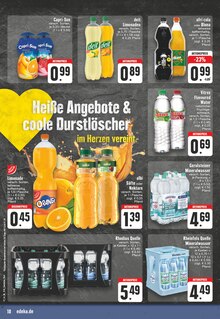 Cola im EDEKA Prospekt "Aktuelle Angebote" mit 24 Seiten (Aachen)