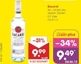 Bacardi Angebote bei Netto Marken-Discount Villingen-Schwenningen für 9,49 €