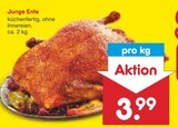 Junge Ente Angebote bei Netto Marken-Discount Ahaus für 3,99 €