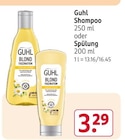 Shampoo oder Spülung Angebote von Guhl bei Rossmann Gütersloh für 3,29 €