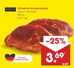 Netto Marken-Discount - Schweine-Nackensteaks Angebot im Prospekt Schweine-Nackensteaks bei Netto Marken-Discount im Prospekt "" für 3,69 €