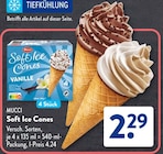 Vanilleeis im ALDI SÜD Prospekt Soft Ice Cones von Mucci im aktuellen ALDI SÜD Prospekt für 2,29 €