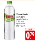 Vitrex Frucht auch Zero Angebote von Vitrex bei E center Worms für 0,79 €
