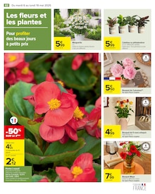 Promotion T-Shirt Homme dans le prospectus Carrefour, valable du 06/05/2025 au 19/05/2025 Promo T-Shirt Homme dans le catalogue Carrefour du moment à la page 64