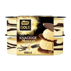 Gold Knackige Mousse