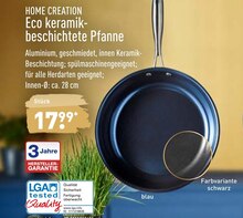 Eco keramikbeschichtete Pfanne bei ALDI Nord in Kassel Eco keramikbeschichtete Pfanne im Angebot bei ALDI Nord Kassel für 17,99 €