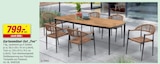 Aktuelles Gartenmöbel-Set Yve Angebot bei toom Baumarkt in Aachen ab 799,00 €