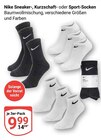 Sneaker-, Kurzschaft- oder Sport-Socken Angebote von Nike bei GLOBUS Koblenz für 9,99 €