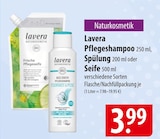 Pflegeshampoo oder Spülung oder Seife Angebote von Lavera bei famila Nordost Pinneberg für 3,99 €