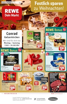 Aktueller REWE Prospekt "Dein Markt" für Gelsenkirchen Aktueller REWE Prospekt für Gelsenkirchen mit Seiten