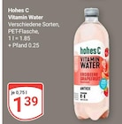 Vitamin Water bei GLOBUS im Roggentin Prospekt für 1,39 €