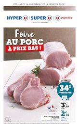 Catalogue Super U "Foire AU PORC À PRIX BAS !" à Pissos et alentours, 14 pages, 14/01/2025 - 19/01/2025