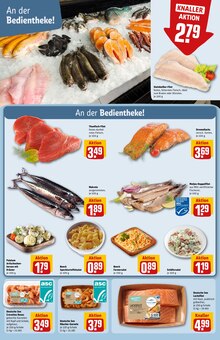 Lachs im REWE Prospekt "Dein Markt" mit 40 Seiten (Darmstadt)