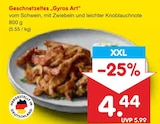 Aktuelles Geschnetzeltes „Gyros Art“ Angebot bei Netto Marken-Discount in Bremerhaven ab 4,44 €