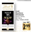 Excellence Schokolade Angebote von Lindt bei EDEKA Pirmasens für 2,99 €