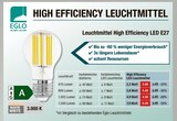 Leuchtmittel High Efficiency LED E27 Angebote von EGLO bei V-Markt Kaufbeuren für 3,99 €