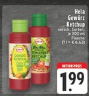 Gewürz Ketchup oder Tomaten Ketchup Angebote von Hela bei E center Solingen für 1,99 €