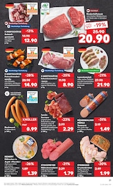 Gulasch im Kaufland Prospekt in Goslar Aktueller Kaufland Prospekt mit Gulasch, "Aktuelle Angebote", Seite 21