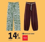 Pantalon femme - TISSAIA en promo chez E.Leclerc Pantalon femme - TISSAIA dans le catalogue E.Leclerc
