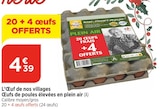 Promo L’Œuf de nos villages à 4,39 € dans le catalogue Bi1 à Champcevrais