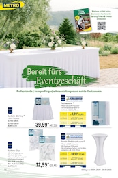 Tischdecke Angebot im aktuellen METRO Prospekt auf Seite 56
