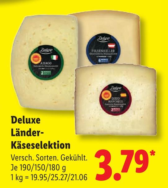 Länder-Käselektion Asiago