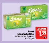 balsam Taschentücher von Kleenex für 1,39 € bei Marktkauf im Angebot balsam Taschentücher von Kleenex im aktuellen Marktkauf Prospekt