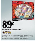 Coffret de cartes - Pokémon en promo chez E.Leclerc Nancy à 89,00 €