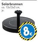 Solarbrunnen im aktuellen TEDi Prospekt
