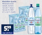 Aktuelles Mineralwasser Angebot bei Getränkewelt in Marl ab 5,99 €