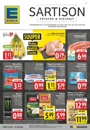 EDEKA Discounter Prospekt der aktuellen Woche mit 28 Seiten, gültig von 07.09.2026 bis 12.09.2026, in Borchen und Umgebung Aktueller EDEKA Discounter Prospekt in Borchen und Umgebung, "Aktuelle Angebote" mit 28 Seiten, 07.09.2026 - 12.09.2026