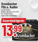 Pils o. Radler bei Trinkgut im Gronau Prospekt für 13,99 €