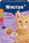 Katze Feine Häppchen Angebote von Winston bei Rossmann Bielefeld für 2,59 €