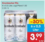 Pils im Angebot bei Netto Marken-Discount in Dachau Pils Angebote von Krombacher bei Netto Marken-Discount Dachau für 3,99 €