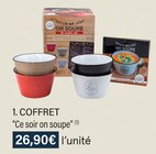 Promo COFFRET “Ce soir on soupe” à 26,90 € dans le catalogue Monoprix à Arcueil