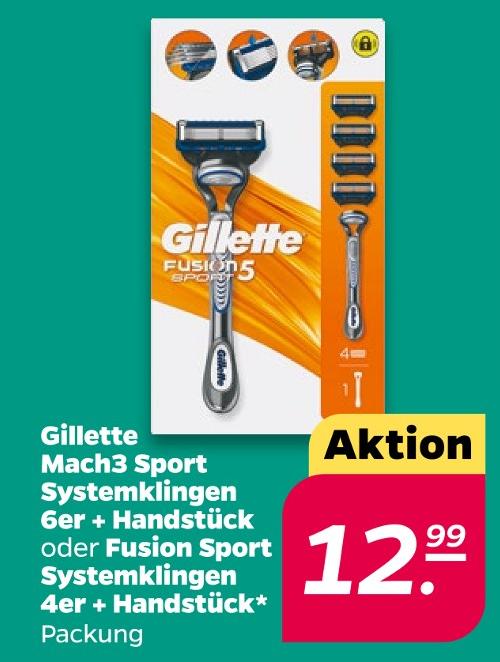 Mach3 Sport Systemklingen