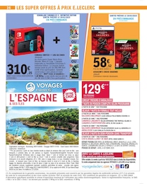 Offre Jeux Nintendo Switch dans le catalogue E.Leclerc du moment à la page 36