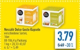 Dolce Gusto Kapseln Angebote von Nescafé bei diska Erfurt für 3,79 €