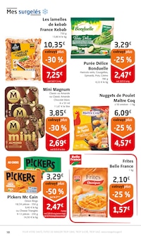 Promo Produits Surgelés dans le catalogue Colruyt du moment à la page 10