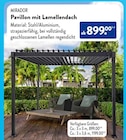 Pavillon mit Lamellendach bei ALDI SÜD im Arnstein Prospekt für 899,00 €