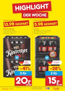 Bier im aktuellen Netto Marken-Discount Prospekt (Jena) Bier im Netto Marken-Discount Prospekt "Aktuelle Angebote" mit 63 Seiten (Jena)