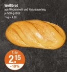 Weißbrot von  im aktuellen V-Markt Prospekt für 2,15 €